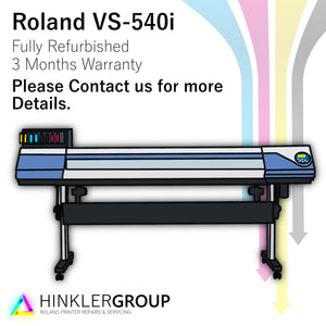 Roland Versacamm VS-540i Print and Cut Machine - Second User - Fully Refurbished with Warranty